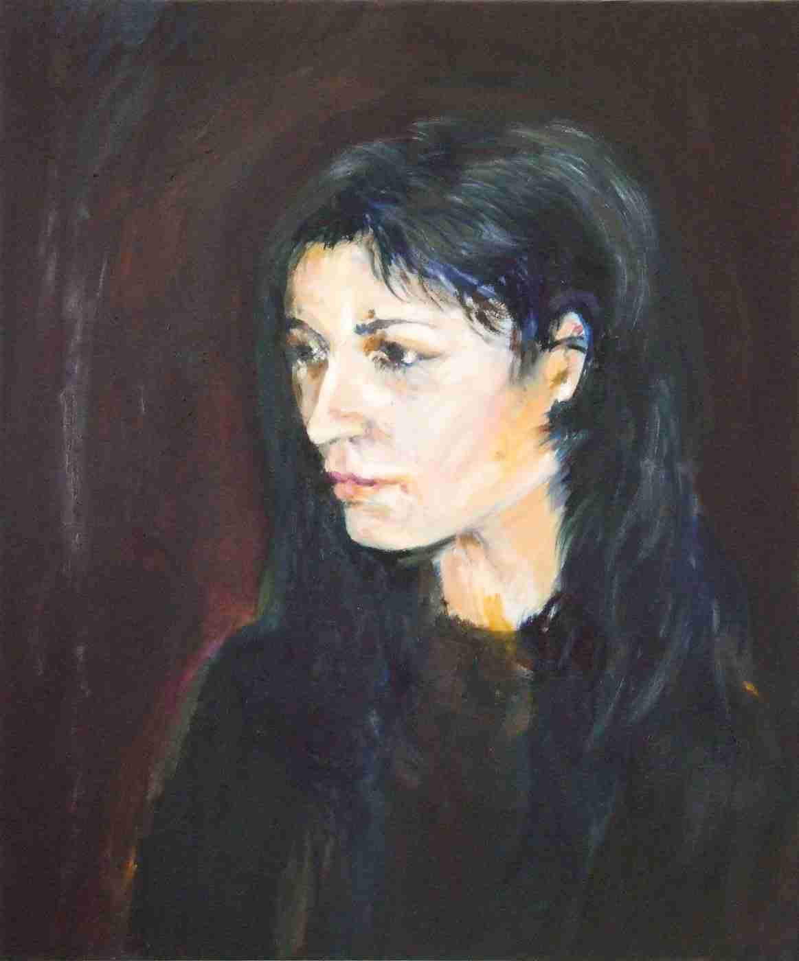 Elinor. Oil on canvas, Rivka Aderet Myers