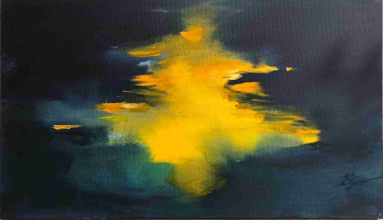 Flash. Oil on canvas, Rivka Aderet Myers
